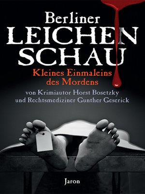 cover image of Berliner Leichenschau